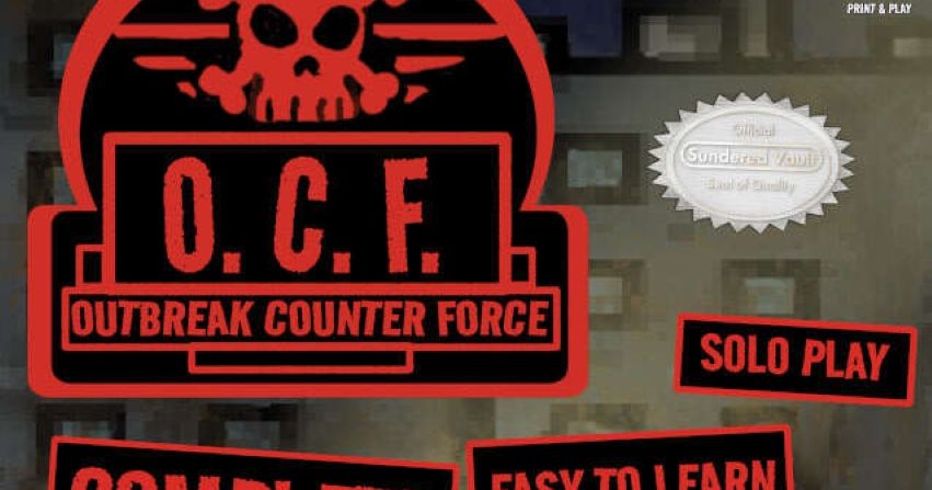 O.C.F. Outbreak Counter Force | Board Game | BoardGameGeek
