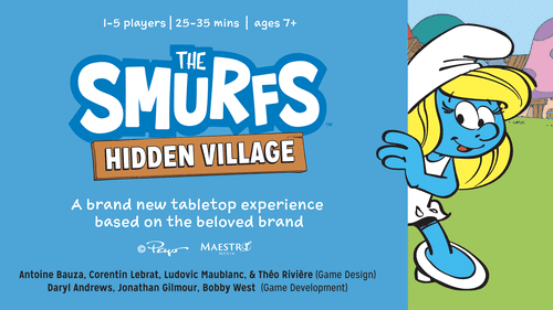 Board Game: The Smurfs: Hidden Village