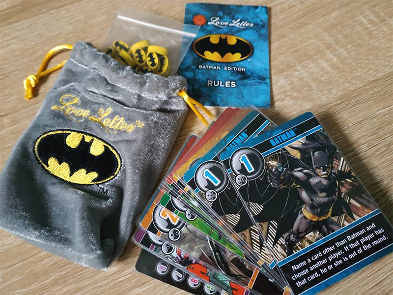 Love Letter Batman, bordspel prijs vergelijken doet u op   zowel voor in Nederland als in Belgie