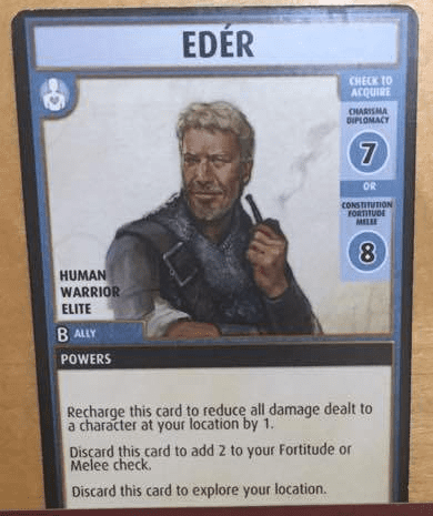 Pathfinder Adventure Card Game: "Edér" Promo Card