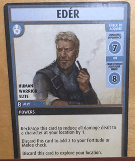 Pathfinder Adventure Card Game: "Edér" Promo Card