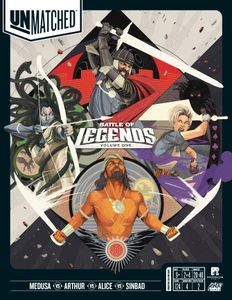 Unmatched: Battle of Legends, Volume One Cover Artwork