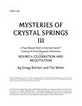 RPG Item: URC1-08: Mysteries of Crystal Springs III