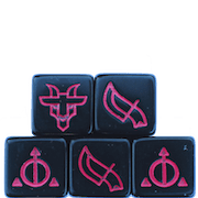 Ashes: Rise of the Phoenixborn – Ceremonial Dice 5-Pack