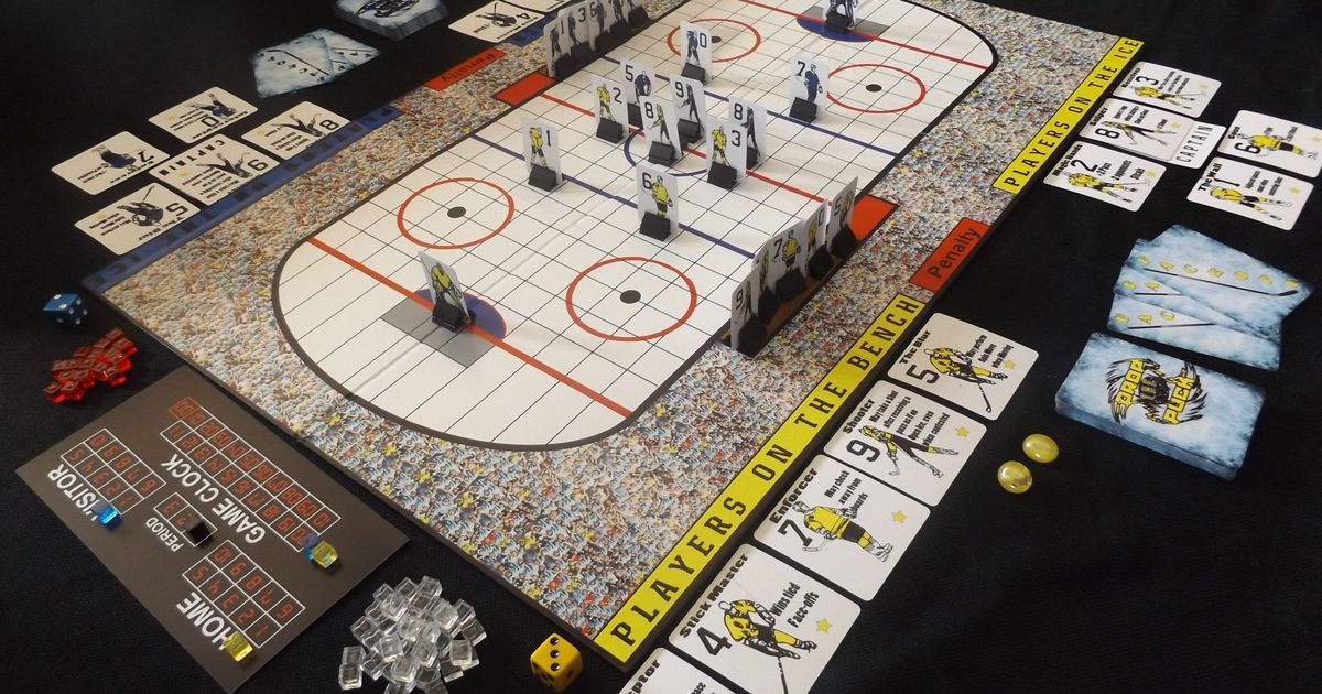Drop the Puck Board Game BoardGameGeek
