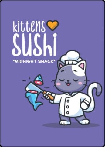 Cover art for Kittens Love Sushi: Midnight Snack