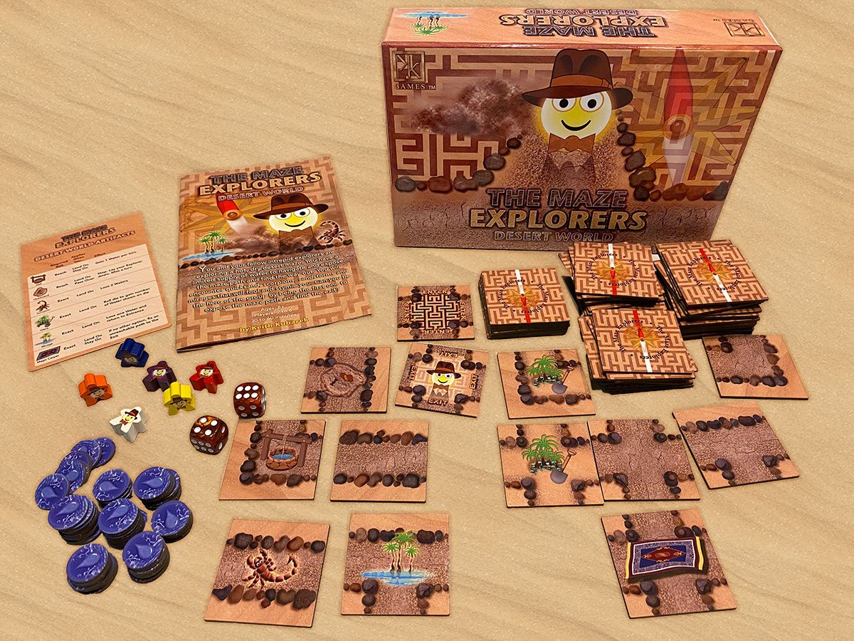 The Maze Explorers: Desert World