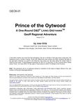 RPG Item: GEO8-01: Prince of the Oytwood
