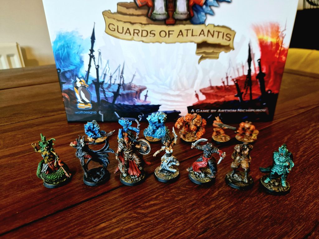 Illustration 1 de Guards of Atlantis II: Tabletop MOBA (3rd printing)