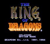 Video Game: The King of Dragons