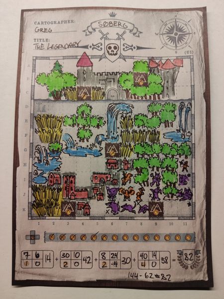 Asset image game Cartographers: Map Pack 3 – Undercity: Depths of Sabek