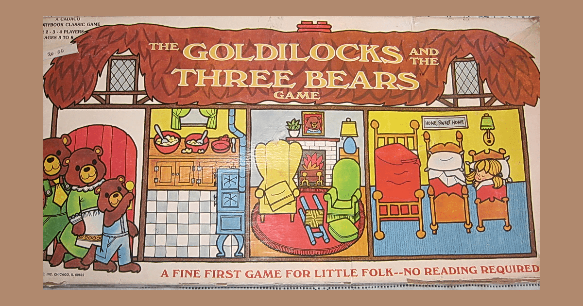 The Goldilocks and the Three Bears Game Board Game BoardGameGeek