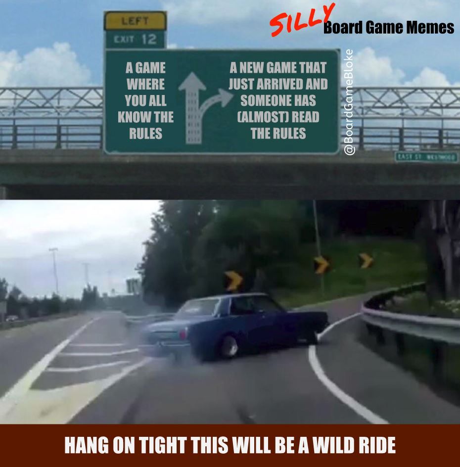 Board Game Rules And Rulebooks Silly Board Game Memes Boardgamegeek