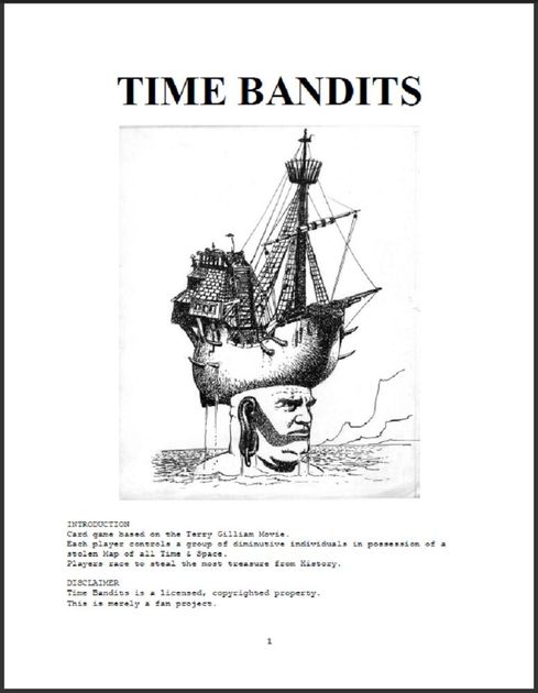 time bandit games