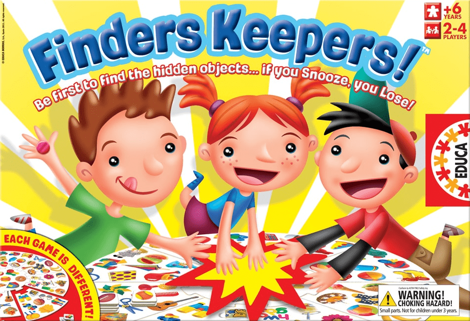 Boîte du jeu Finders Keepers!