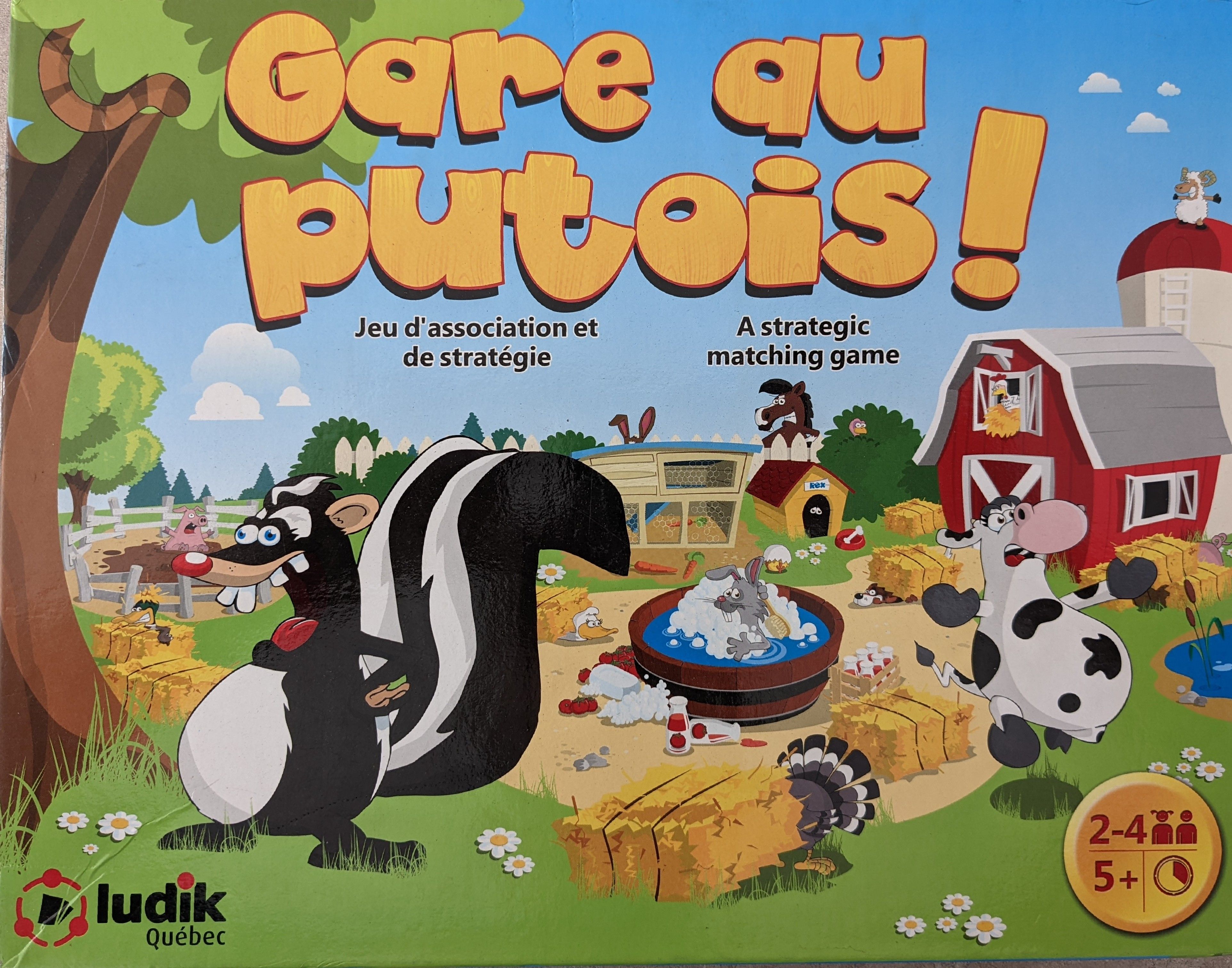 Watch out for the skunk!