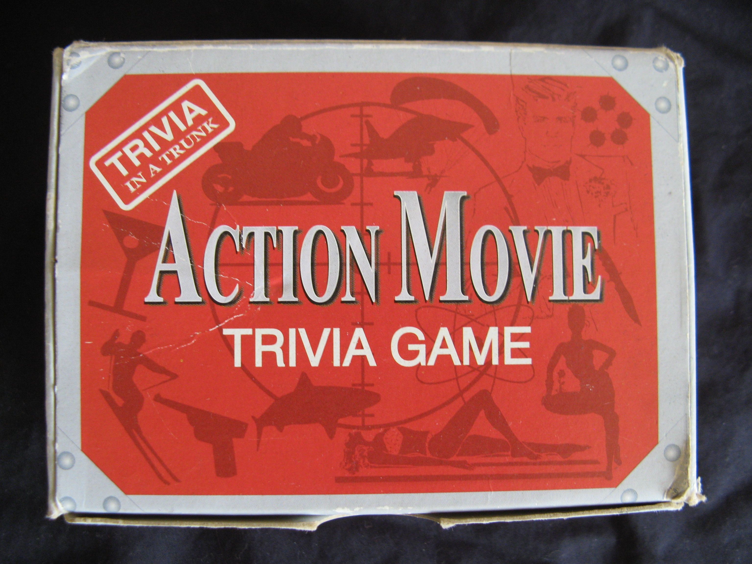 Trivia in a Trunk: Action Movie Trivia Game