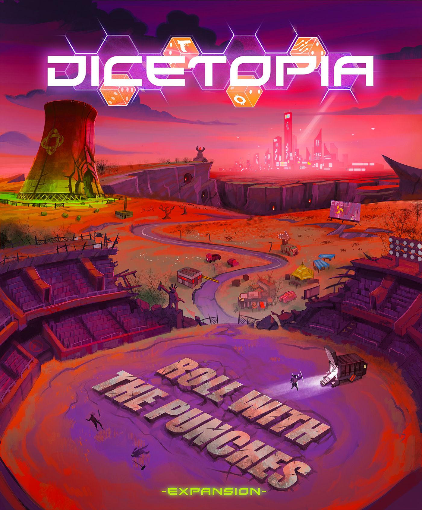 Coperta Dicetopia: Roll with the Punches