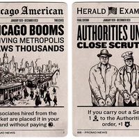 Scarface 1920: Dice Tower Promo News Cards