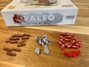 Paleo: LevityGames Meeple Sticker Upgrade Kit