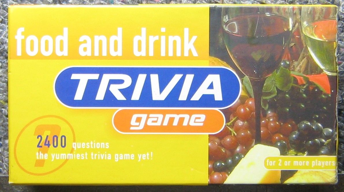 Food and Drink Trivia Game