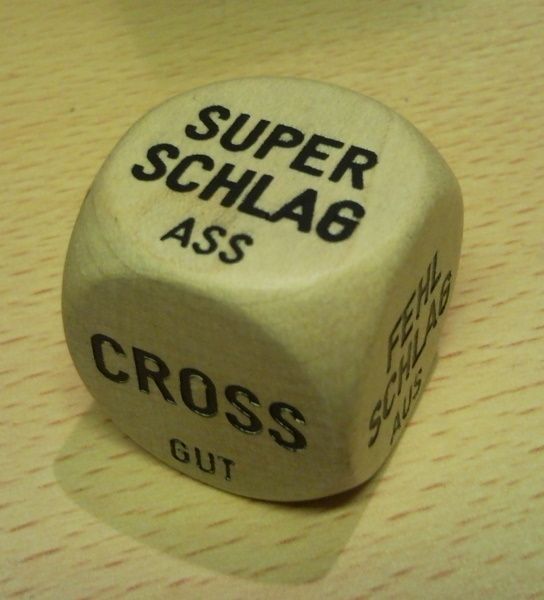 Superschlag: Der Tennis Würfel