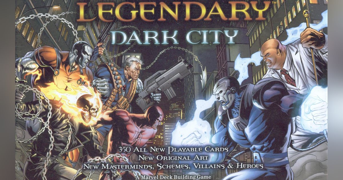 Legendary: A Marvel Deck Building Game – Dark City | Board Game