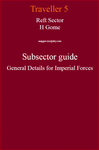 RPG Item: Reft Sector H Gome Subsector Guide General Details for Imperial Forces