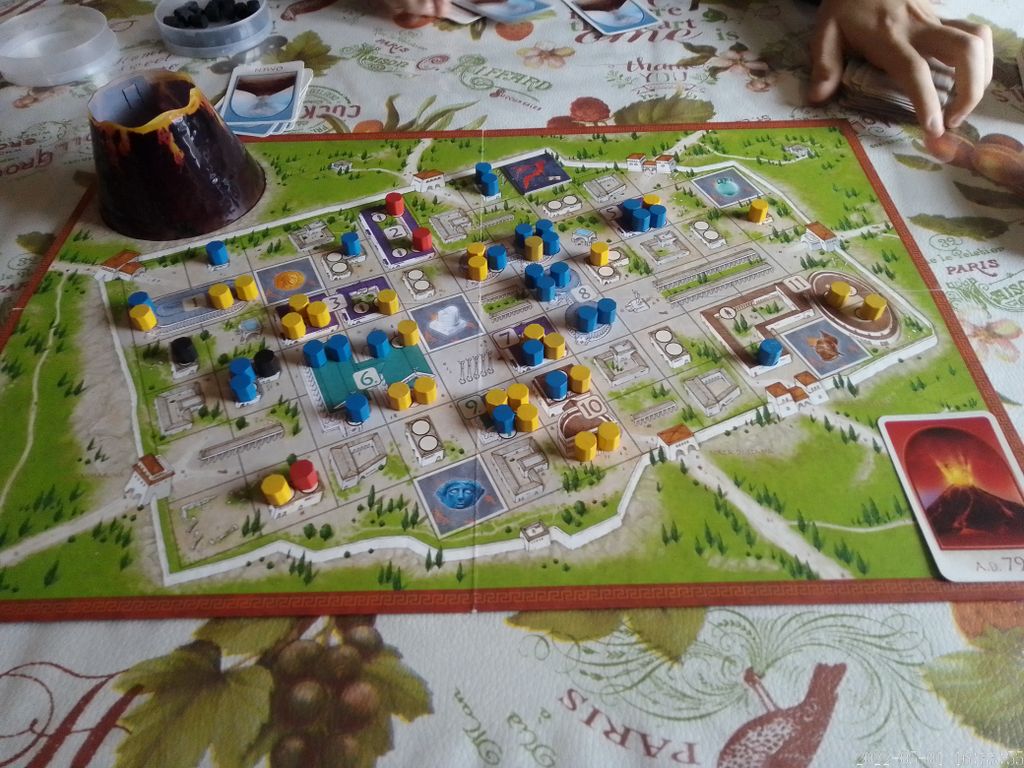 The Downfall of Pompeii Board Game 