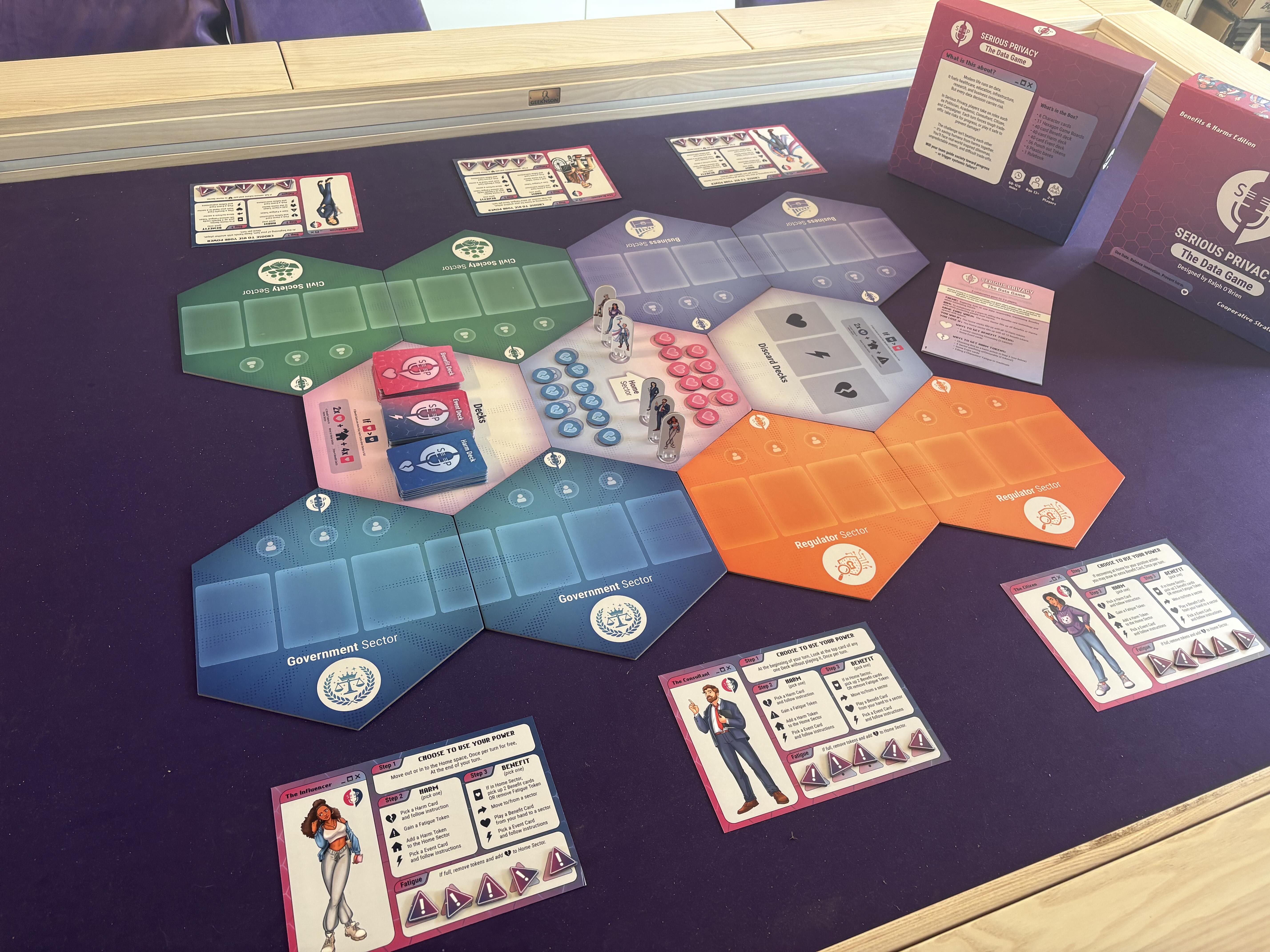 Cover art for Serious Privacy: The Data Game