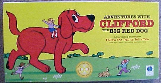 Adventures with Clifford, the Big Red Dog box art