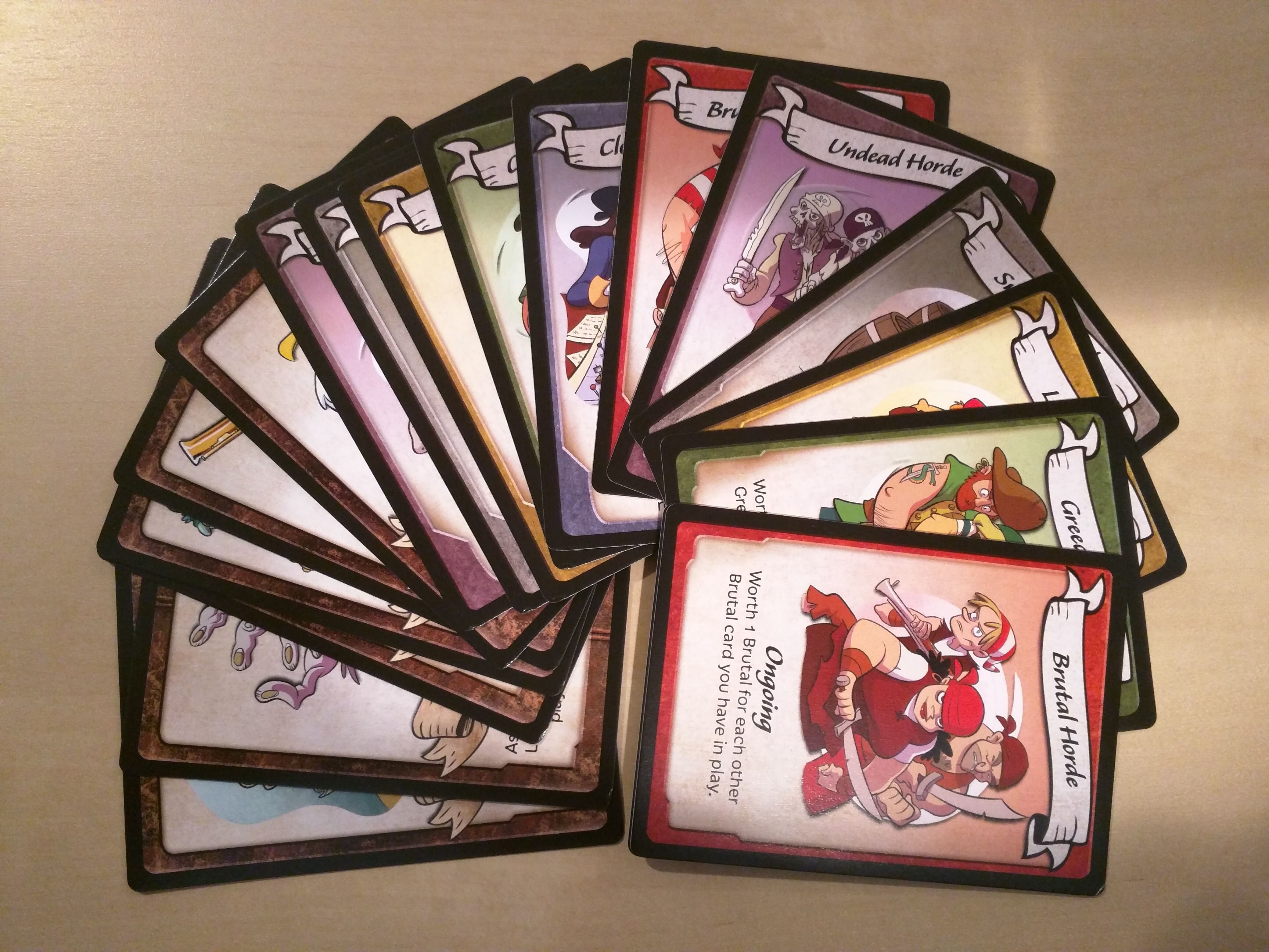 Pirate Loot: Kickstarter Bonus Cards