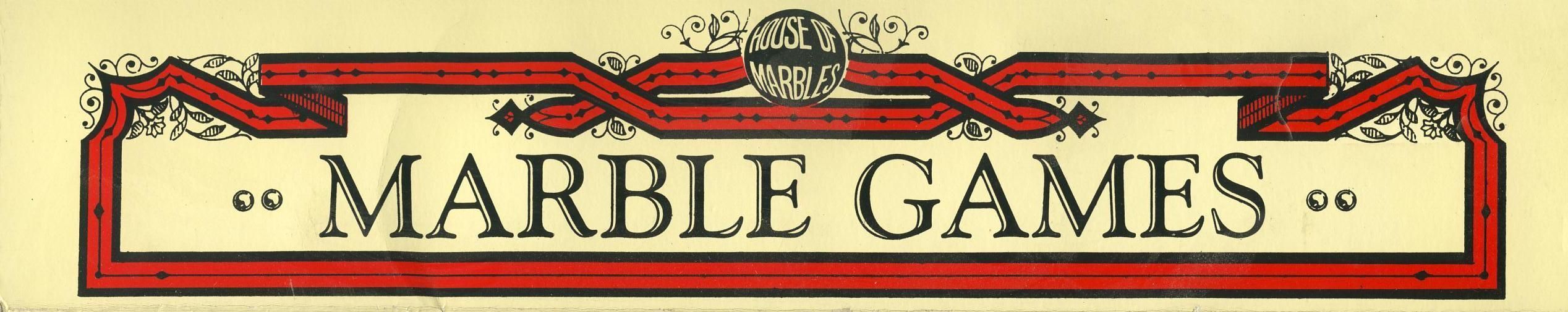 Marble Games cover art