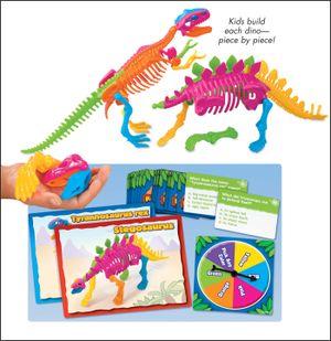 Fact Finders! Dino Builders Game