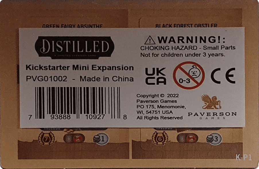 Distilled: Promo Pack 1