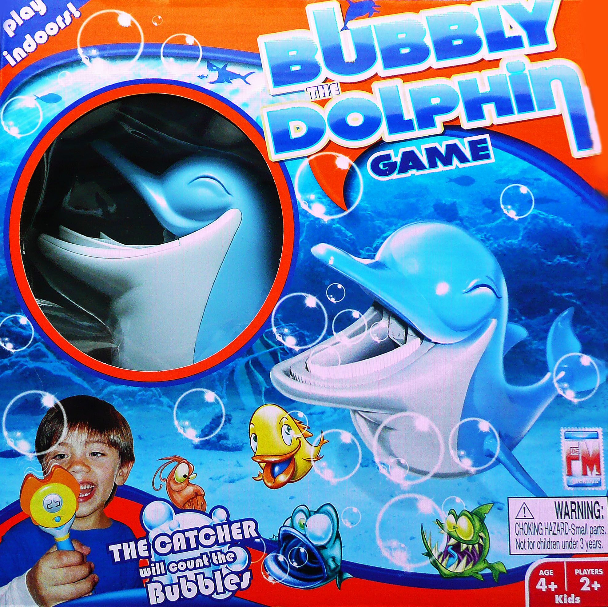 Bubbly the Dolphin Game doboz