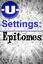 RPG Item: -U- Settings: Epitomes