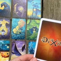 Dixit Cards with Original Pocket Vinyl Paintings