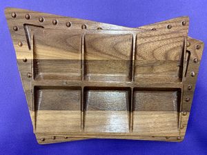 Welcome To...: Wooden Card Tray