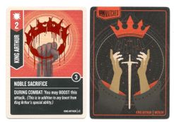 Unmatched: King Arthur Foil Card