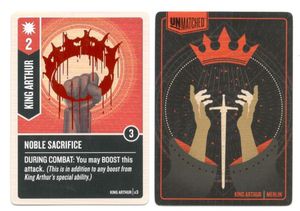 Unmatched: King Arthur Foil Card