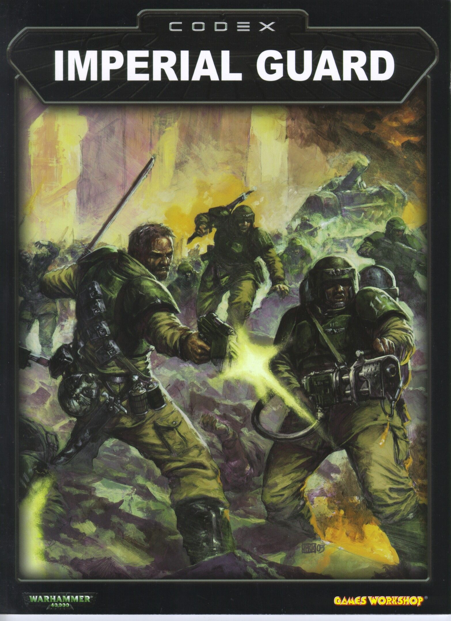 Warhammer 40,000 (Third Edition): Codex – Imperial Guard box art