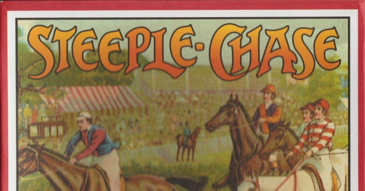 The Game of Steeplechase Board Game BoardGameGeek