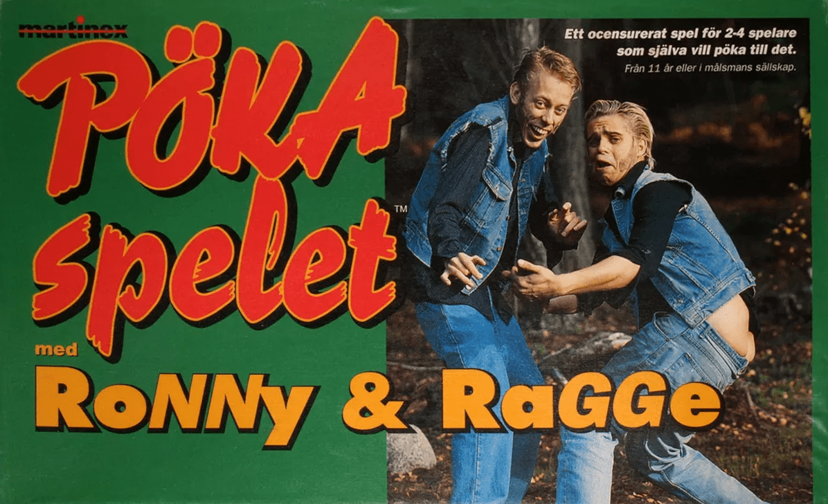 Pökaspelet med Ronny & Ragge