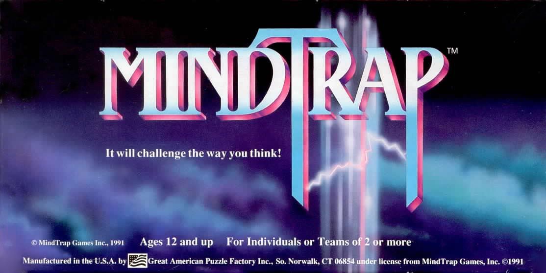 Cheatwell Games MindTrap: Gioco Da Tavolo Con Oltre 500 Enigmi E Rompicapo Per 2+ Giocatori (12+ Anni)