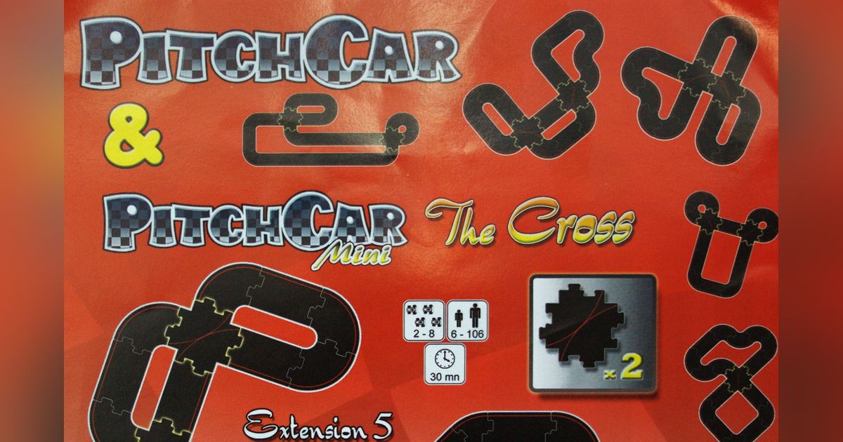 PitchCar Extension 5 The Cross Board Game BoardGameGeek