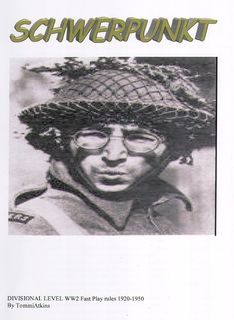 Schwerpunkt: Divisional Level WWII Fast Play Rules 1920-1950