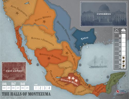 Board Game: The Halls of Montezuma