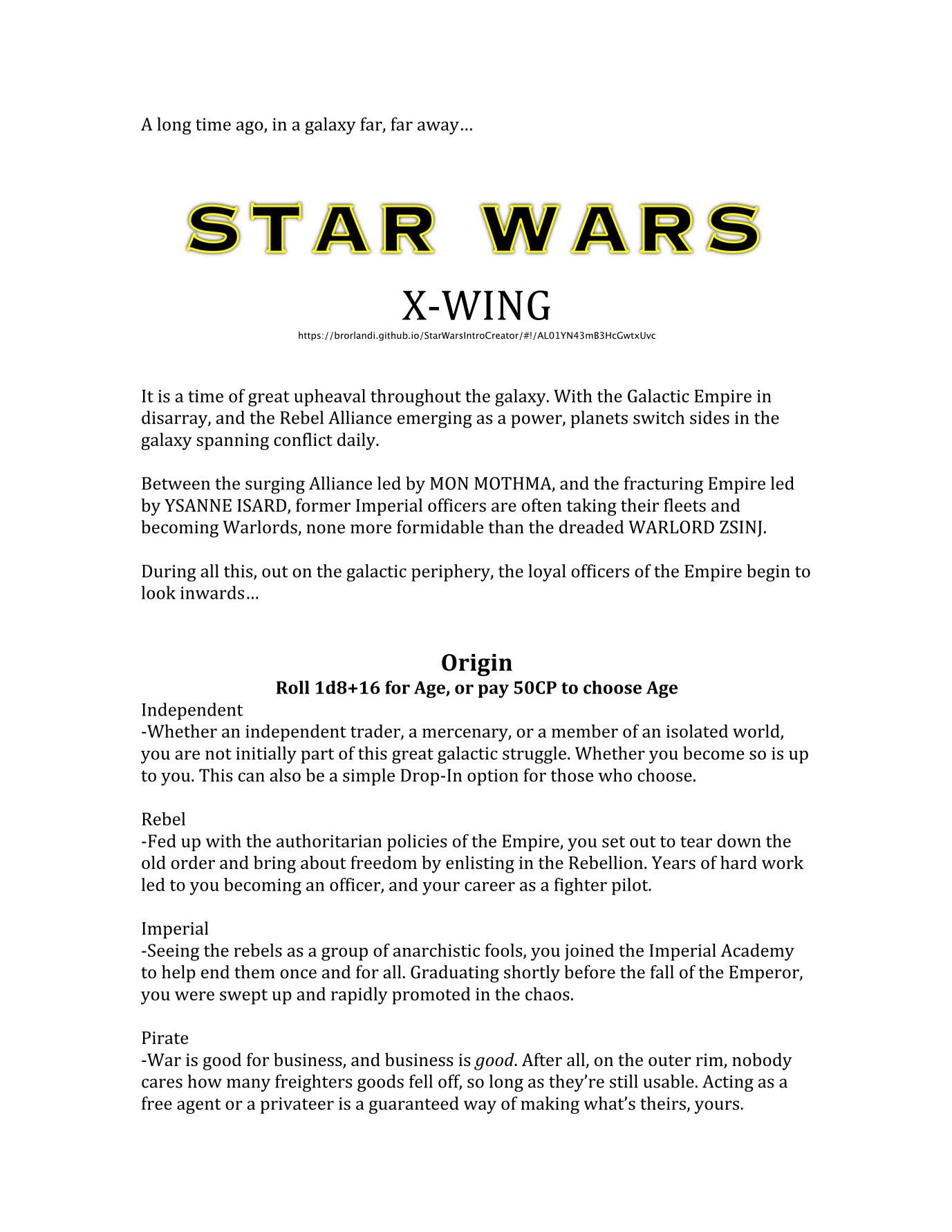 Star Wars X-Wing box art