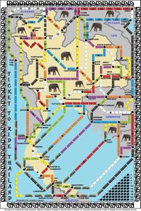 Thailand (fan expansion for Ticket to Ride)